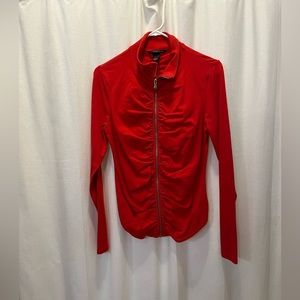 Victoria Secret Large zip front jacket size large